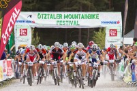 HochkarÃ¤tiges Starterfeld beim Ã–tztaler Mountainbike Festival in Haiming 